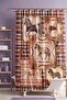Bathroom Curtain, Chain Embroidered Horses Patterned Shower Curtain, Bathtub Curtain 175X200Cm - 2
