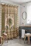 Bathroom Curtain, Ethnic Indian Garden Patterned Shower Curtain, Bathtub Curtain 175X200Cm - 5