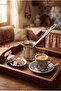 100 ml Traditional Embossed Cast Iron Coffee Pot Induction Compatible 1-2 Person Turkish Coffee Pot - 3