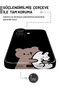 iPhone 17 Teddy Bear Protect Slim Glossy Full Cover Print Phone Case with Camera Protection - 3