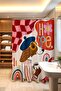 Bathroom Curtain, Coffee Dog Patterned Shower Curtain, Bathtub Curtain 175X200Cm - 3