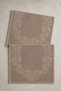 100% Cotton Jacquard Foot Towel Set of 2 50X70 cm - 5