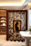 Bathroom Curtain, Bird Garden and Leopard Pattern Shower Curtain, Bathtub Curtain 175X200Cm - 3