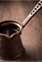 100 ml Traditional Embossed Cast Iron Coffee Pot Induction Compatible 1-2 Person Turkish Coffee Pot - 4