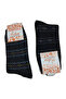 Winter Towel Long Socks with Patterned Toe Ends, Pack of 12 - 3