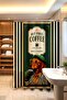 Bathroom Curtain, Coffee Dog Patterned Shower Curtain, Bathtub Curtain 175X200Cm - 3