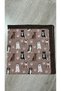 Fular Hair Accessory Coffee Dog Themed Bag Accessory and Can Be Used as a Bandana 50X50 - 2
