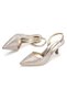 Women's Thin Heeled Special Edition Evening Dress Shoes - 4