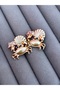 Women's Crab Figured Seashell Earrings – Sea-Themed Stylish and Elegant Design - 2