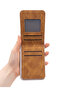 Magnetic Adhesive Card Holder with Clipstand and 4 Compartments - 4