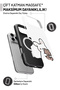 (Magsafe) iPhone 15 Pro Max Rabbit Double Layer Shiny Protect Phone Case - 2