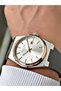 Gray Color 5 Atm with Calendar Soft Touch Silicone Cord Men's Wristwatch 8250Lc - 2