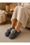 Pompom Light Sole Women's Closed-Front Comfortable Home Slippers - 2