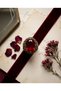 Vintage Authentic Bronze Red Stone Adjustable Women's Ring - Special Design Jewelry - 4