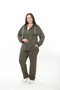 Women's Oysho Fabric Hooded Plus Size Set - 4