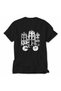 Women's Amsterdam City Themed Artistic Design - Back Print - Black - 4