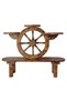pine wood flower stand - 2