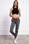 Elastic Waist Pocketed Sweatpants - 3