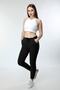 Women's Large Size Basic Jogger Knitted Sweatpants with Pockets - 2