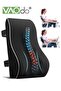 VAOdo Lumbar Support Pillow for Office Chair Back Support Pillow for Car Computer Gaming Chair Recliner Memory Foam Back Cushion for Pain Relief Improve Posture Mesh Cover Double Adjustable Straps