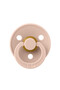 Color Rubber Symmetrical Pacifier 6-12 Months Blush