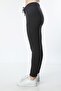 Women's Large Size Basic Jogger Knitted Sweatpants with Pockets - 3
