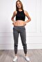 Elastic Waist Pocketed Sweatpants - 4