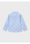 Blue Boy's Patterned Shirt 4146 - 3
