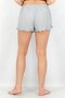 Women Stripe Basic Short Sleepwear, Green - 3