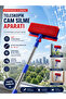Telescopic Glass Cleaning Tool with Movable Head, Microfiber Cloth, Squeegee, Glass Wiper, Window Mirror Cleaner - 4