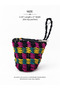Women’s Handwoven Coin Purse – Small Woven Wallet, Assorted Colors – Amelie - 4