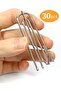 MAXQON Pack of 30pcs Curtain Hooks