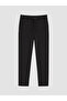 Özmarka New Season Black Regular Fit Men's Sweatpants - 5