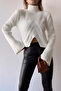 Spanish Style Sleeveless Split Front Thessaloniki Winter Sweater - 4