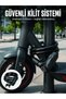 Pln Thick Pvc Coated Durable Motorcycle and Bicycle Security Lock