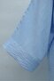 Loose Ayrobin Suit with Stone Buttons on the Front and Wide Sleeves - Baby Blue - 8