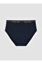 Ozmarka New Season Navy Blue Cotton Flexible Men's Boxer 3-Pack - 5