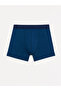 Ozmarka New Season Mixed Cotton Flexible Men's Boxer 3-Piece Boxer - 3