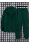 3 İplik God Got Me Sweatshirt Sweatpants Jogger - Nefti Green Printed Bottom Top Sweatpants Set Hooded - 3
