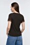 Women's Lace Detailed V-Neck Transparent Blouse - 4
