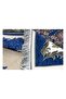 Luxury Gülce Chenille Prayer Rug Navy Blue - 4