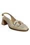 N2633 Women's Genuine Leather Blunt Toe Heeled Classic Shoes