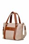 Basics Women's Beige Tan Shoulder Bag Handbag Strap Daily Bag 31X22X12 cm - 3