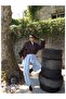 Double-Breasted Collar Short Bomber Jacket - 2