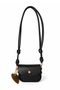 Mini bag with lid black