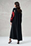 Graphic Print Cupro Maxi Dress