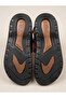 Comfort Leather Anatomical Non-Slip Sole Burgundy Color Sandals - 4