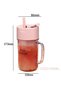 Portable Blender for Shakes and Smoothies USB Rechargeable 10 Blades Personal Juicer with Handle 12 oz Easy-to-Clean mini Blender with Charger Great for Kitchen Home Party Travel Outdoor (Pink) - 6