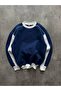 Şerit Detaylı Sweatshirt - 2