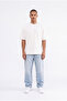 Men's Relax Baggy Jean Trousers Blue - 5